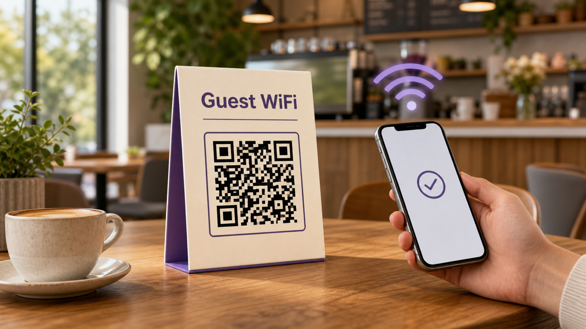 WiFi QR Codes for Restaurants and Cafes