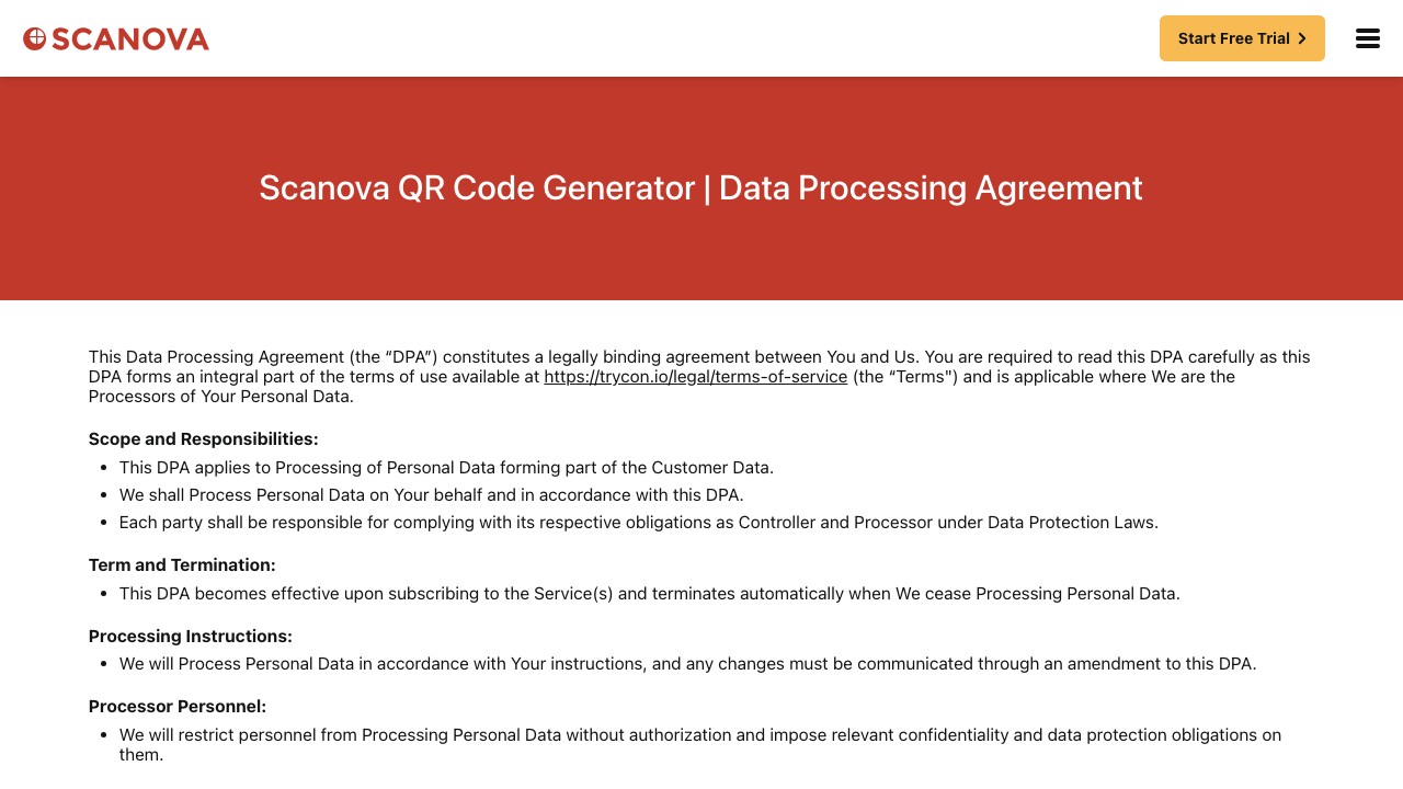 Scanova enterprise QR code analytics dashboard with team management